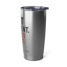 Built Different. Brewed Strong. Stainless Steel Coffee Tumbler – Bold Travel Mug, Motivational Gift, Coffee Lover Cup #CoffeeWithFriends