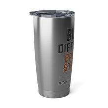 Built Different. Brewed Strong. Stainless Steel Coffee Tumbler – Bold Travel Mug, Motivational Gift, Coffee Lover Cup #CoffeeWithFriends
