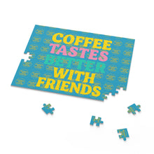 Coffee Tastes Better With Friends Puzzle 10x8 Inch 120 Piece