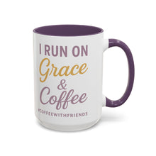 I Run on Grace & Coffee Mug – Christian Coffee Cup, Inspirational Gift for Women & Men, Faith-Based Mug #CoffeeWithFriends
