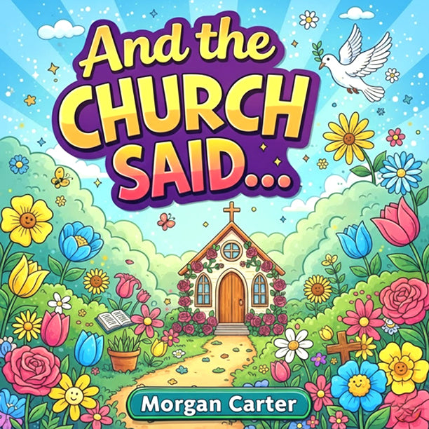 And the CHURCH Said adult coloring book