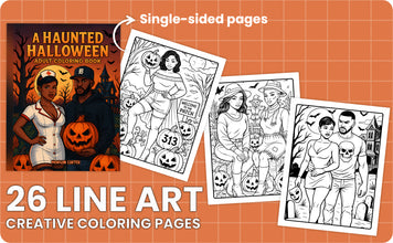A Haunted Halloween- An adult coloring book for you and your Booooo