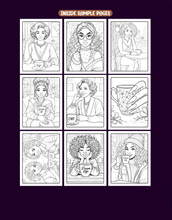 Coffee With Friends: A Sip & Shade Coloring Book by Morgan Carter